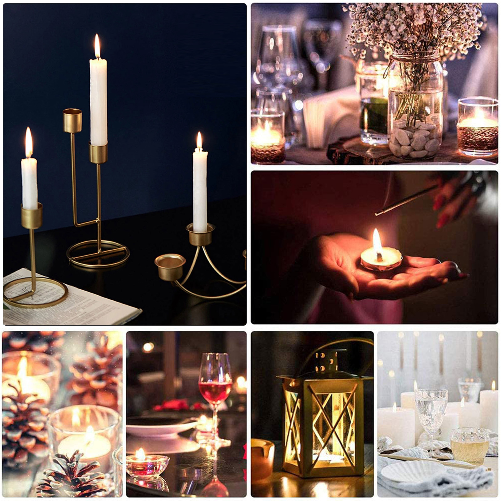 Accessories Candlestick Metal  - Home Decor Lighting Brands 评论和价格