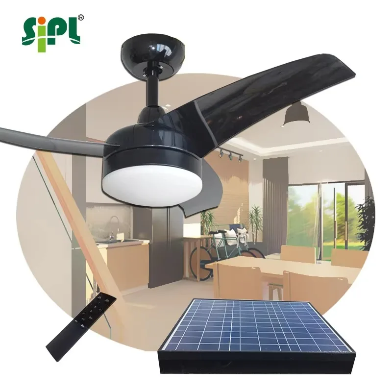 42'' Solar Ceiling Fan with LE - Homestead Lighting & Decor Oconomowoc 评论和价格