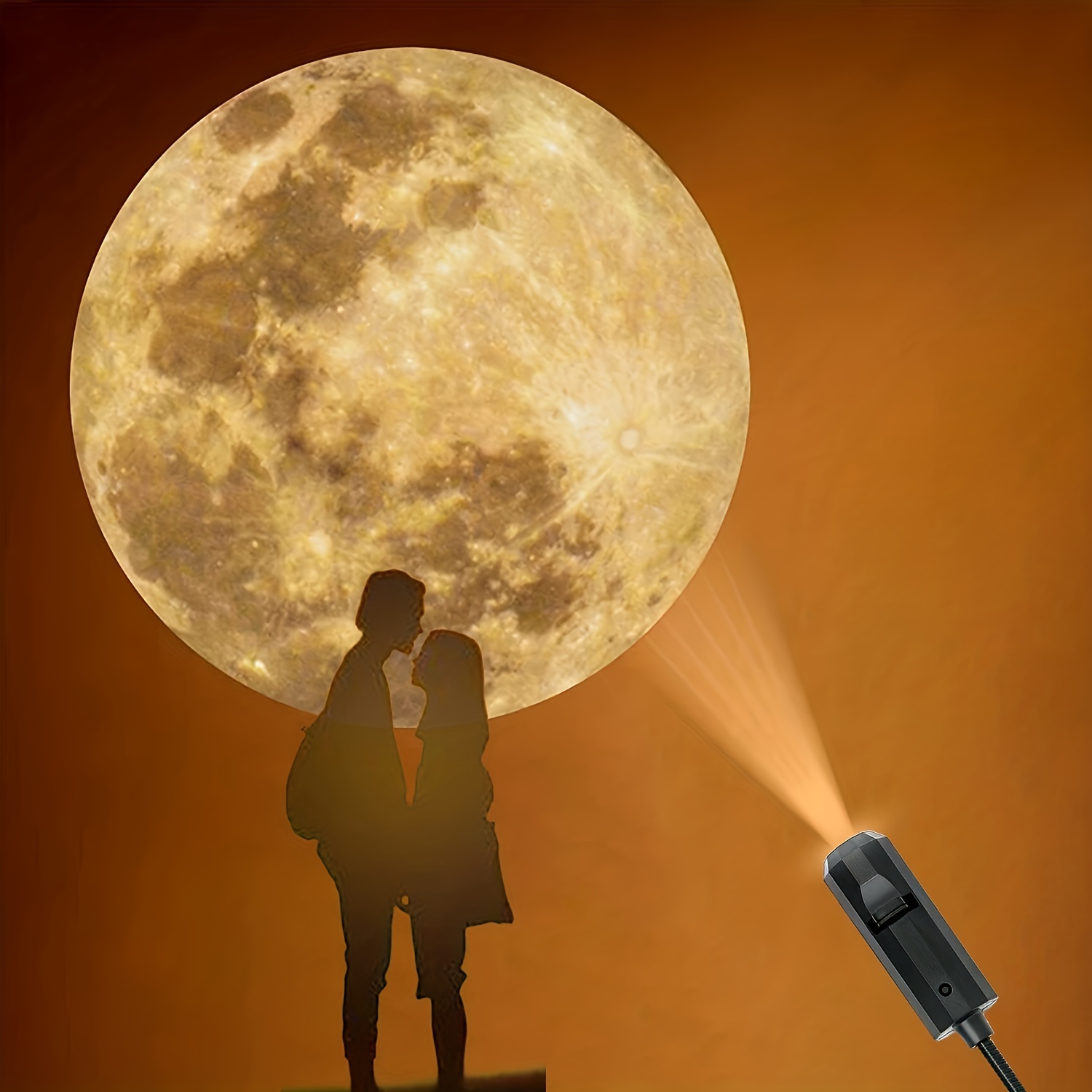 Moon Earth Projector Light USB - Lighting Room Decor Photo 评论和价格