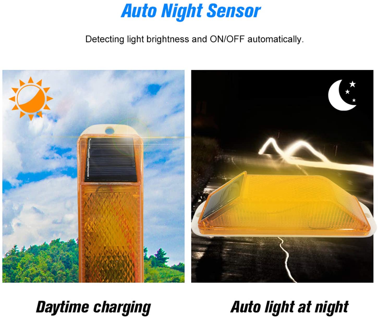 Solar Strobe Warning LED Lamp  - Touch Dimmer Lamp 评论和价格
