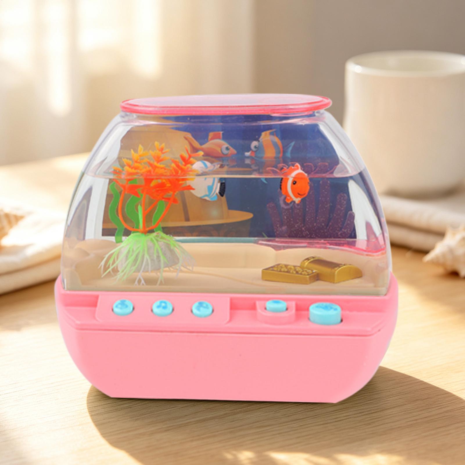 Toy Fish Tank Home Decoration  - Lighting Decor Home 评论和价格