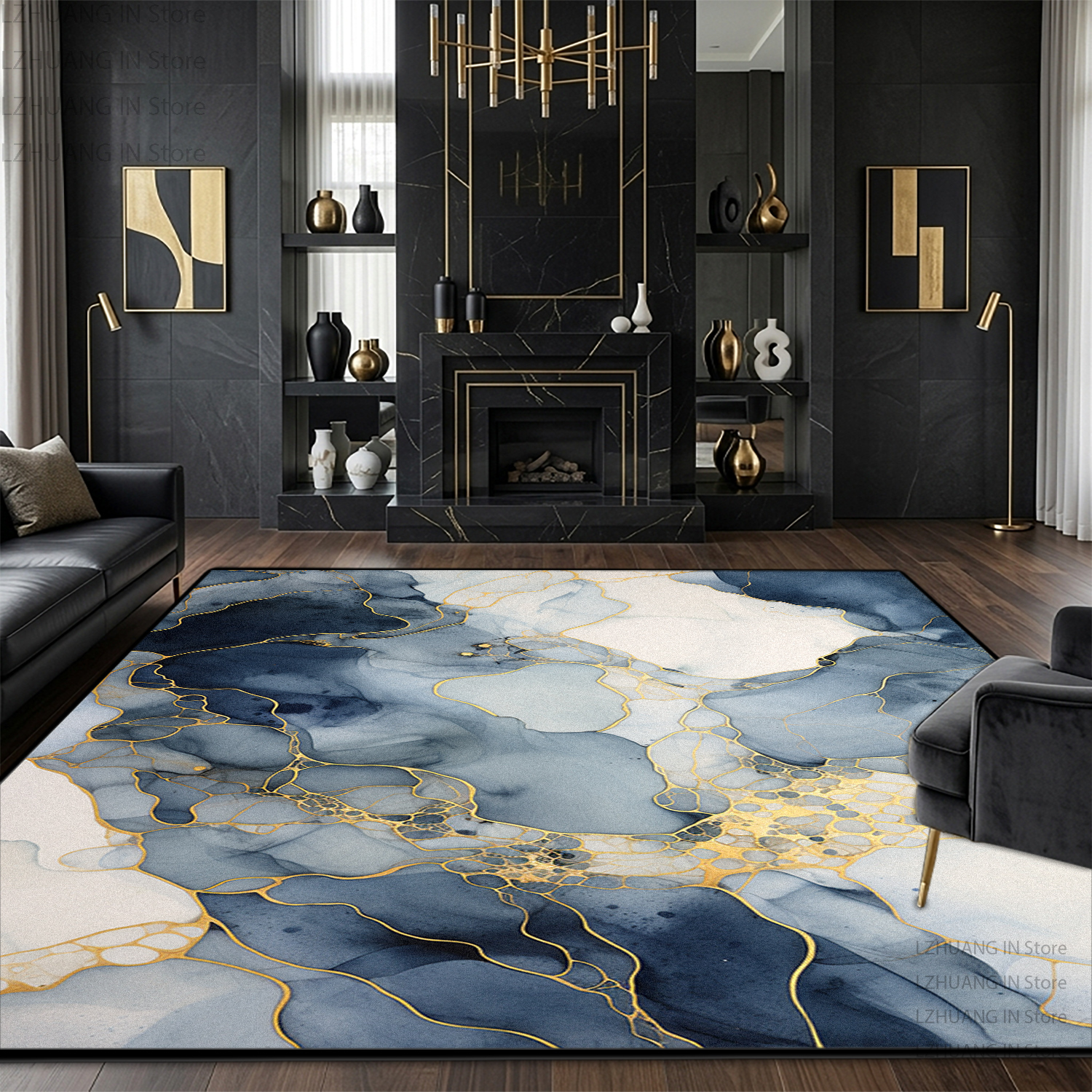 Modern Light Luxury Marble Sty - Garage Lighting Decor 评论和价格