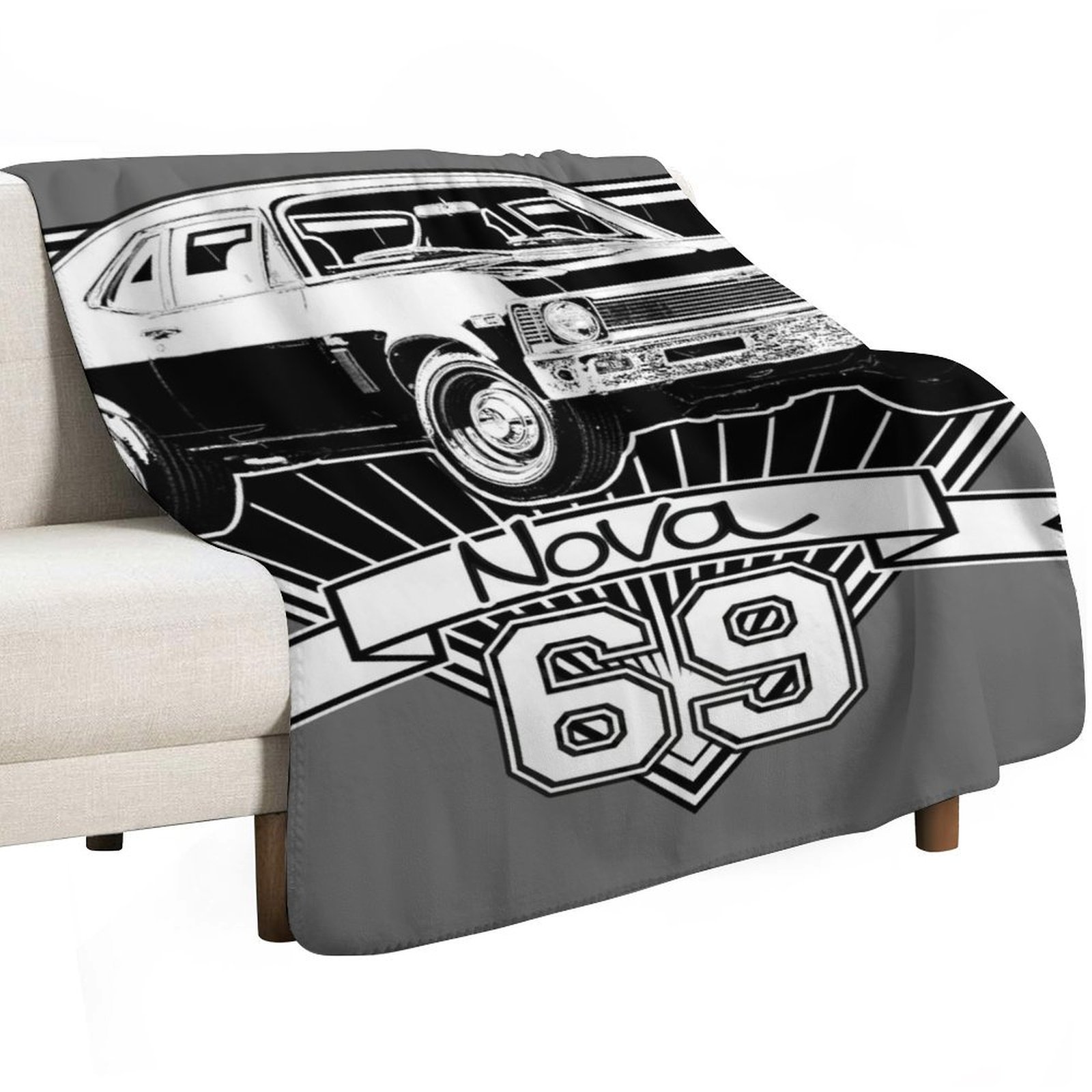 1969 Nova Throw Blanket Soft H - Nova Decor & Lighting Juletrelys 评论和价格