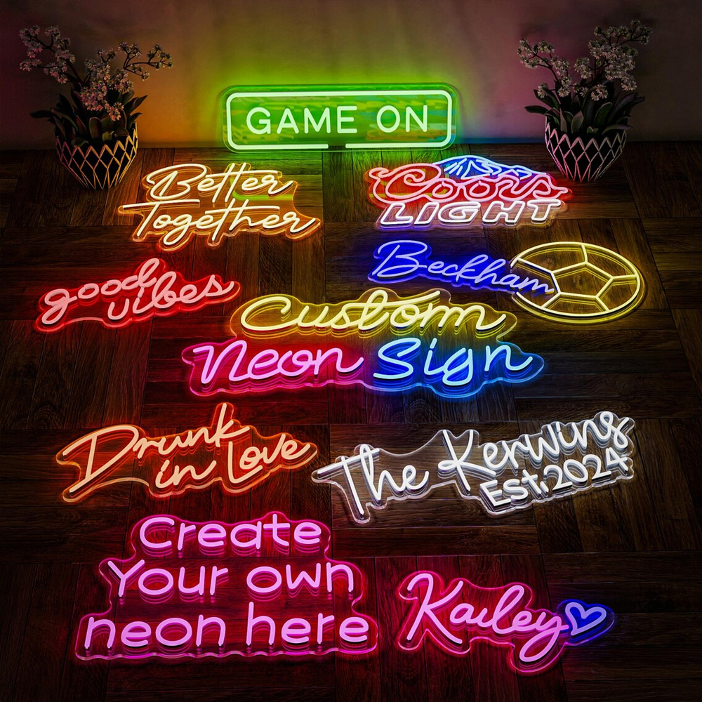 Private Custom Neon Signs Acry - Neon Sign Custom Led 评论和价格
