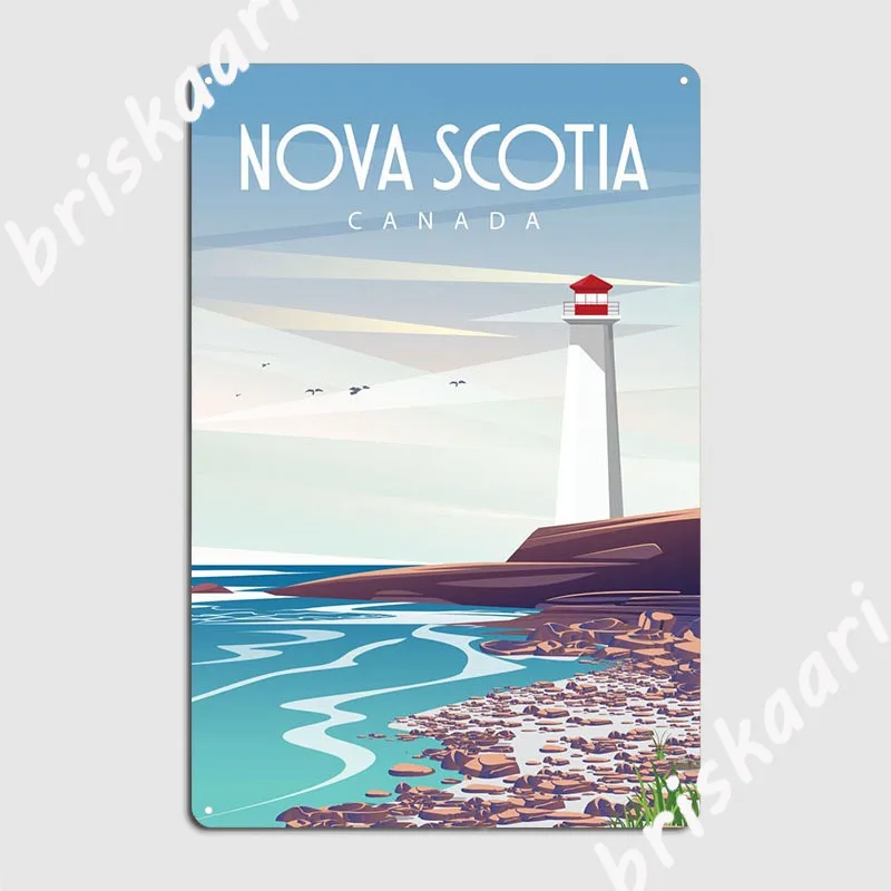 Nova Scotia Metal Sign Designi - Nova Decor & Lighting Juletrelys 评论和价格