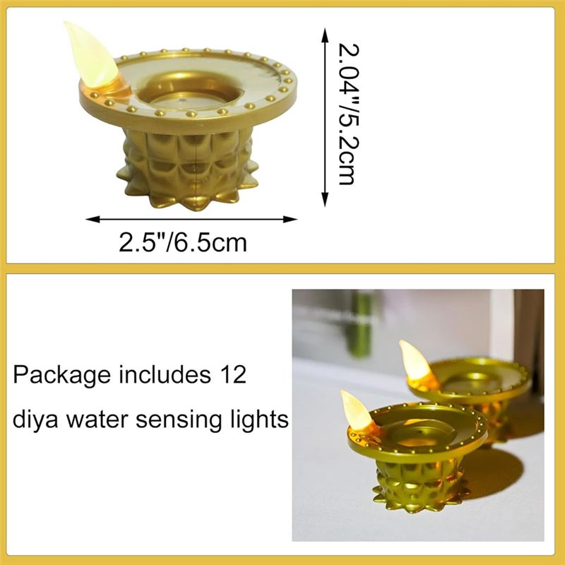 BHBD-Waterproof Flameless Oil  - Lighting Decoration For Diwali 评论和价格