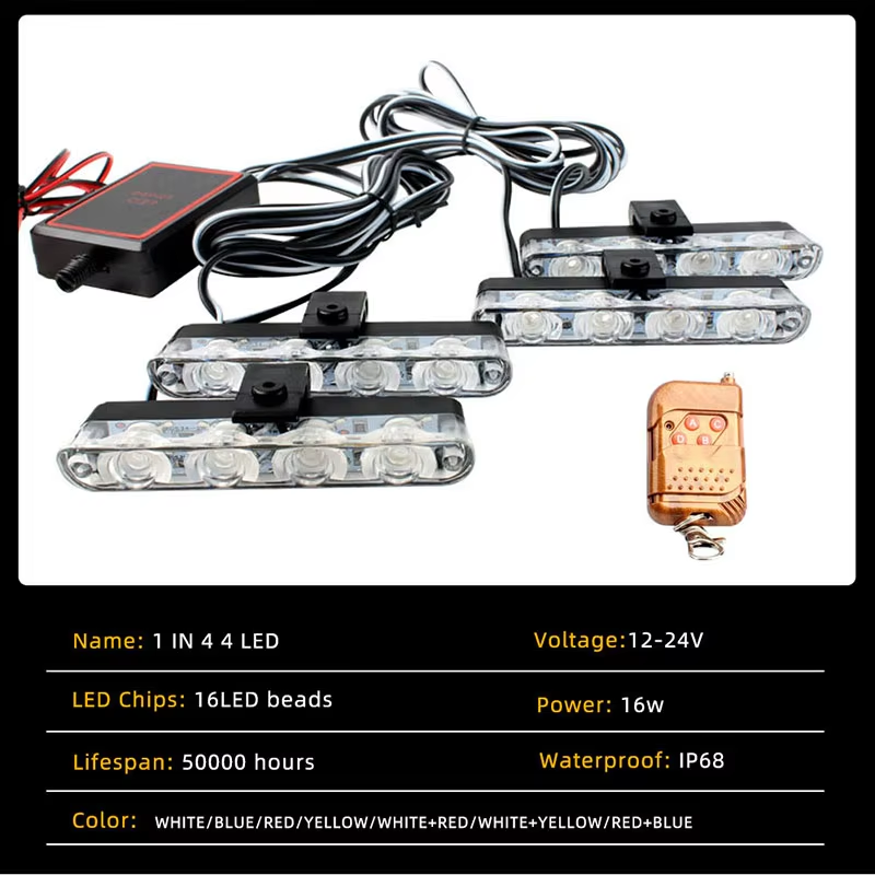 Car Front Grille Strobe Warnin - Touch Dimmer Lamp 评论和价格