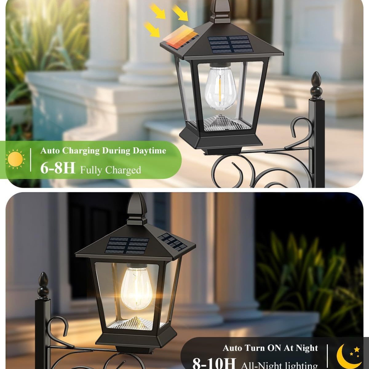 2 in 1 Solar Planter Lamp Wate - Decor Lighting Floor Lamps 评论和价格