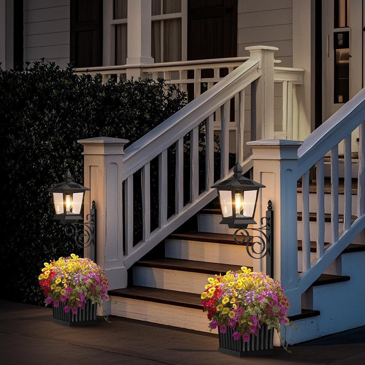 2 in 1 Solar Planter Lamp Wate - Decor Lighting Floor Lamps 评论和价格