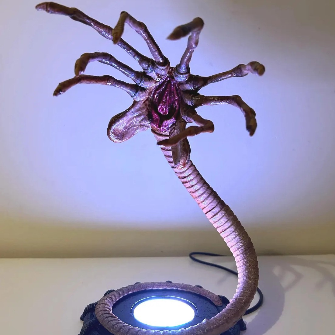 Alien Facehugger Lamp Nightlig - Lighting Decor Home 评论和价格