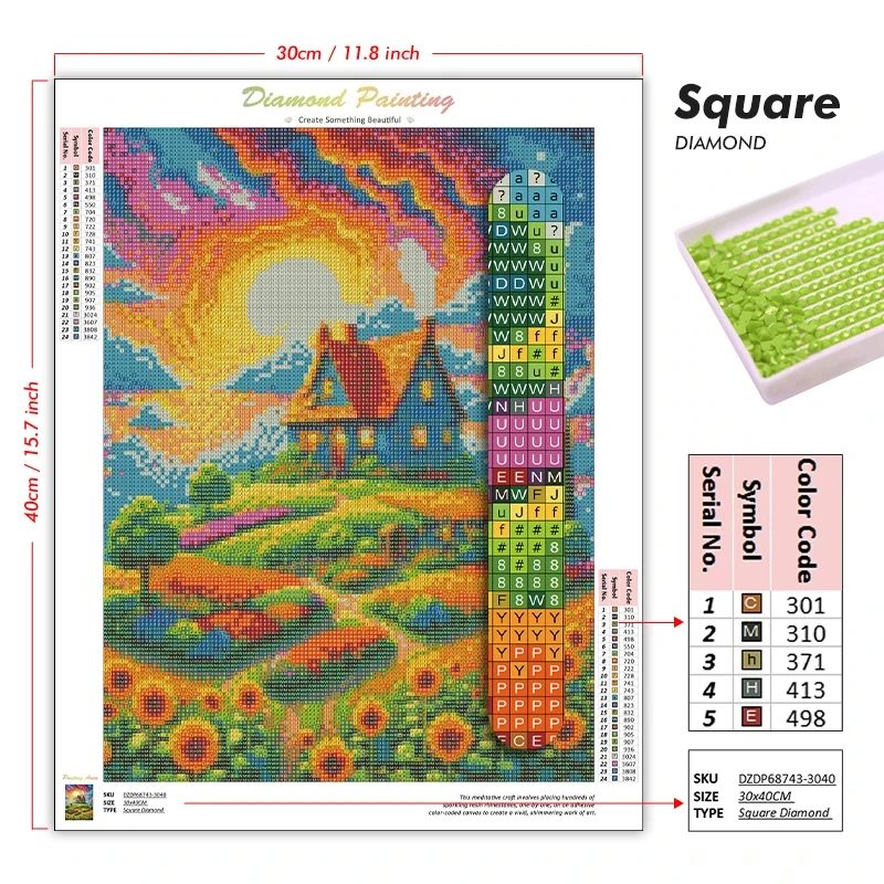 DIY Diamond Painting 2026 Nova - Nova Decor & Lighting Juletrelys 评论和价格