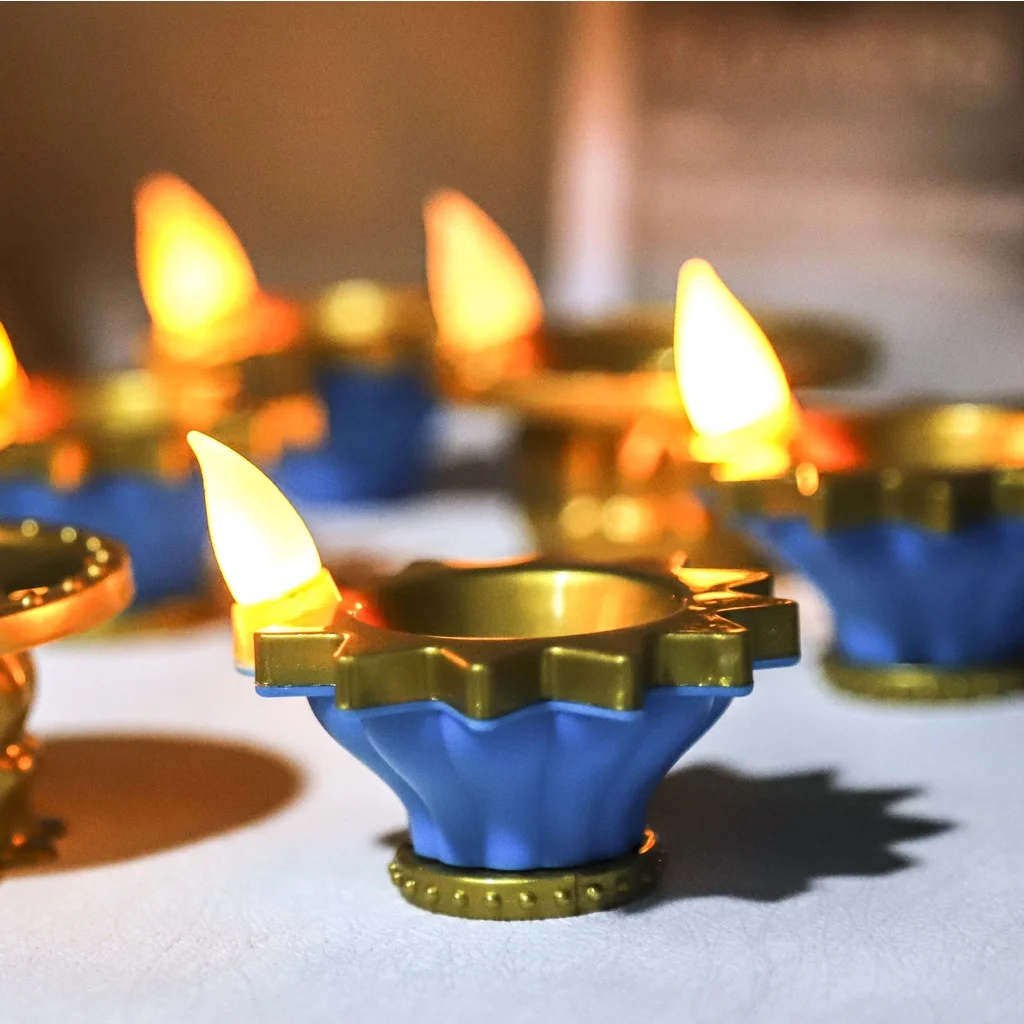 LED Candle Lamp Diwali Simulat - Lighting Decoration For Diwali 评论和价格