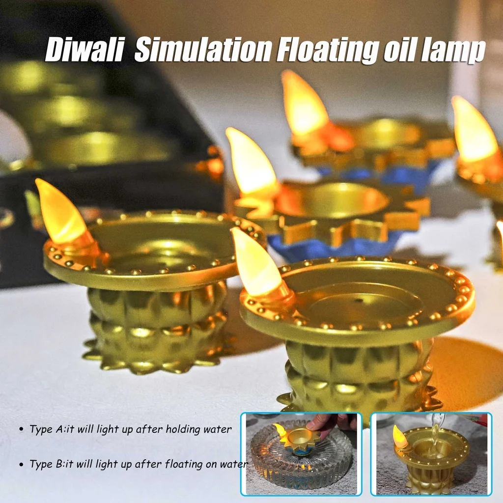 LED Candle Lamp Diwali Simulat - Lighting Decoration For Diwali 评论和价格