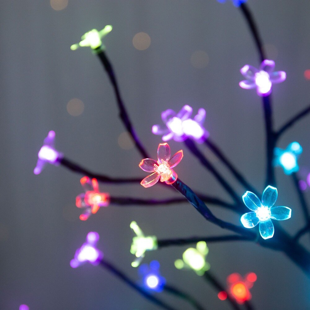 1/2PC 20LED Cherry Blossom Tre - Lighting Decor For Home 评论和价格