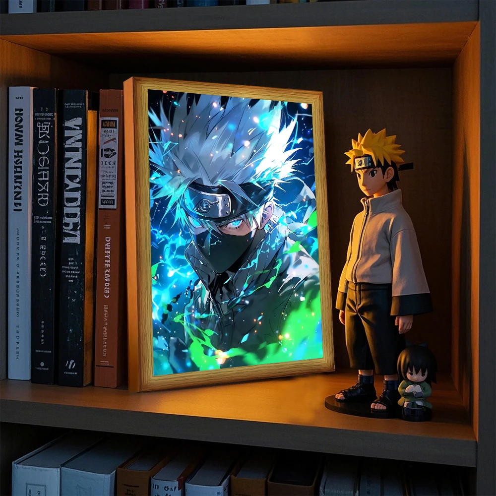 Anime Naruto Figure Sticker Li - Lighting Room Decor Photo 评论和价格