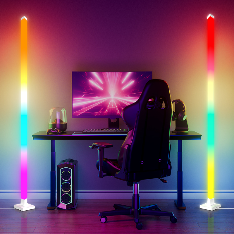 RGB Dimmable Smart Standing LE - Decor Lighting Floor Lamps 评论和价格