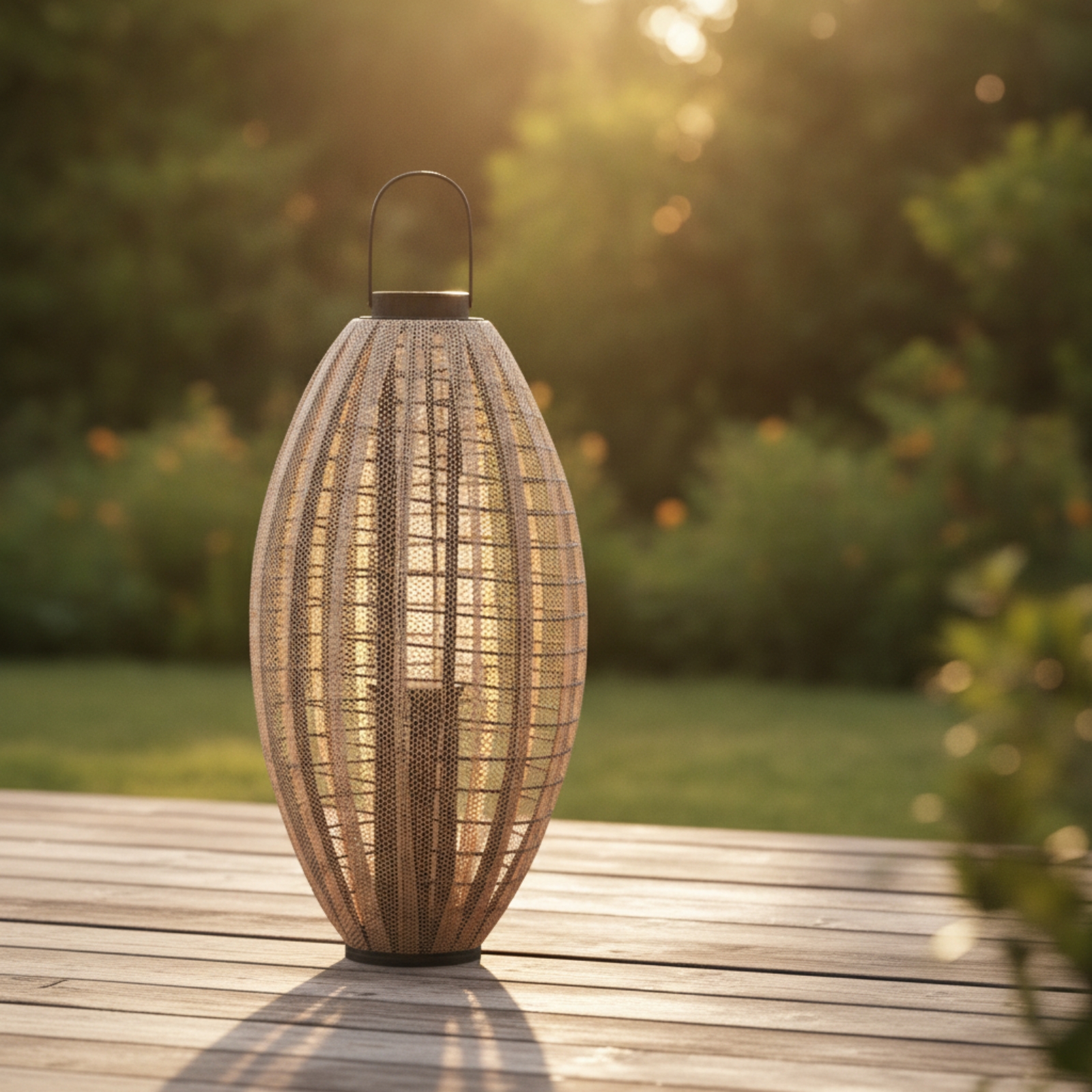 Woven Floor Lantern Decorative - Decor Lighting Floor Lamps 评论和价格