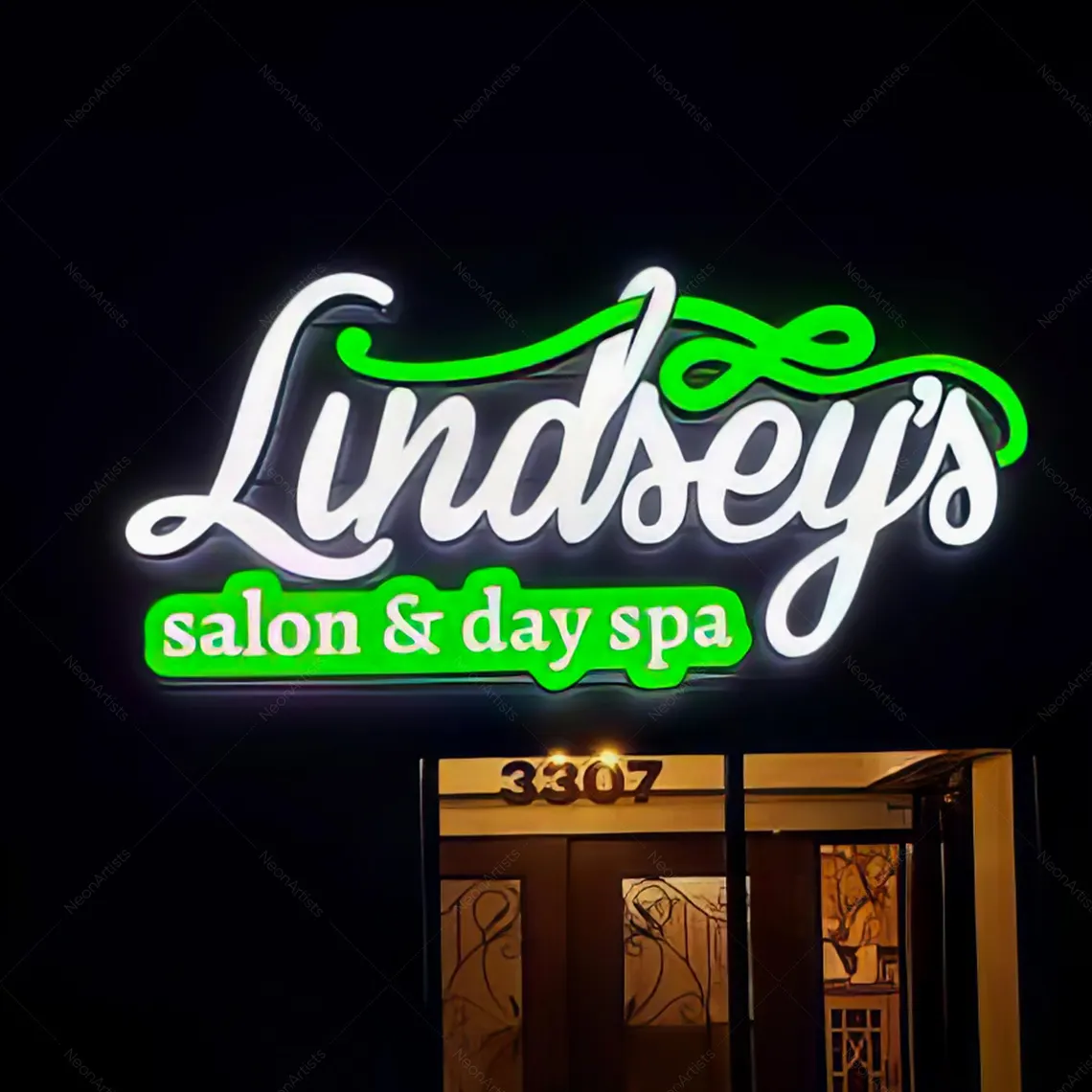Custom 3D Metal Backlit Sign l - Lighting Decor Company 评论和价格