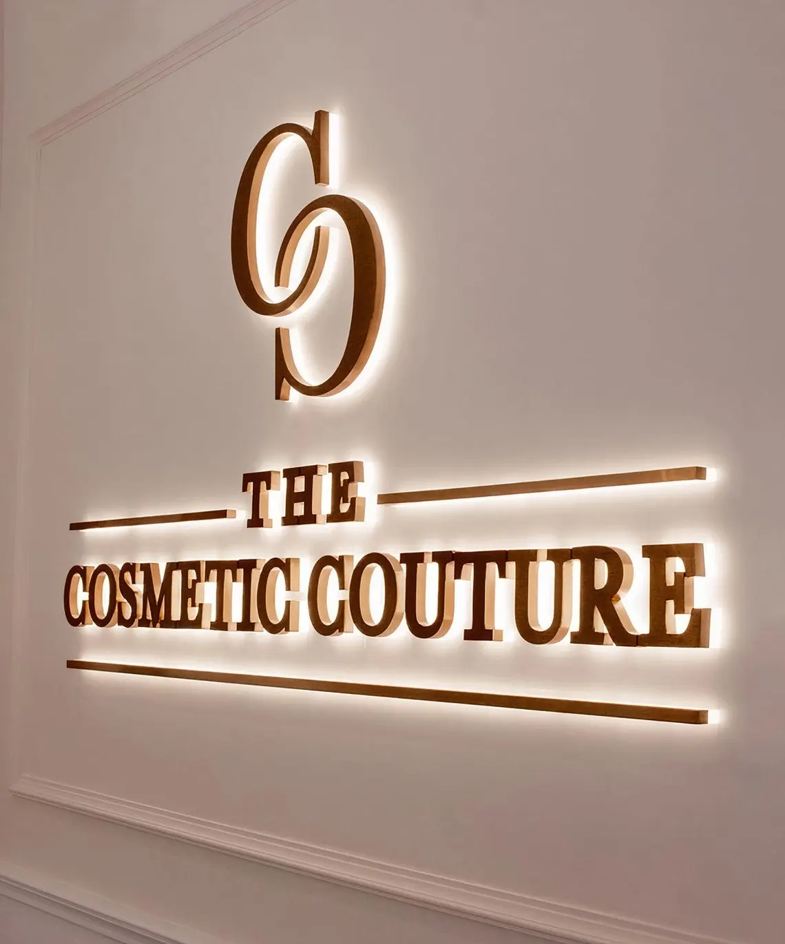 Custom 3D Metal Backlit Sign l - Lighting Decor Company 评论和价格
