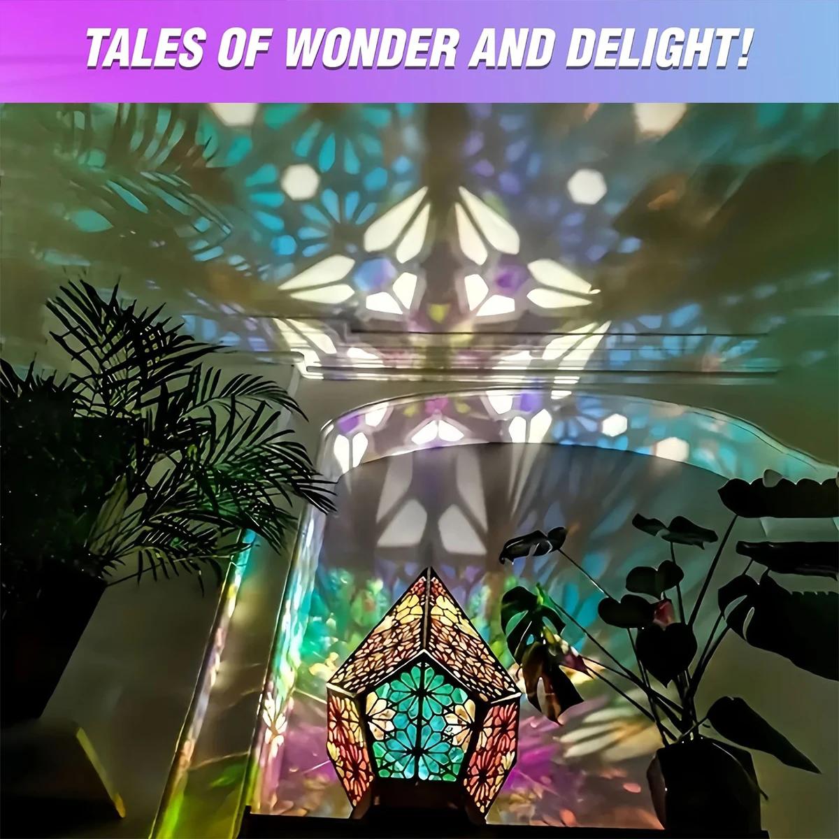 Usb Bohemian Led Projection Ta - Decor Lighting Floor Lamps 评论和价格