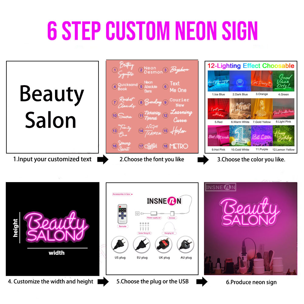 Custom Led Neon Signs LED Ligh - Neon Sign Custom Led 评论和价格