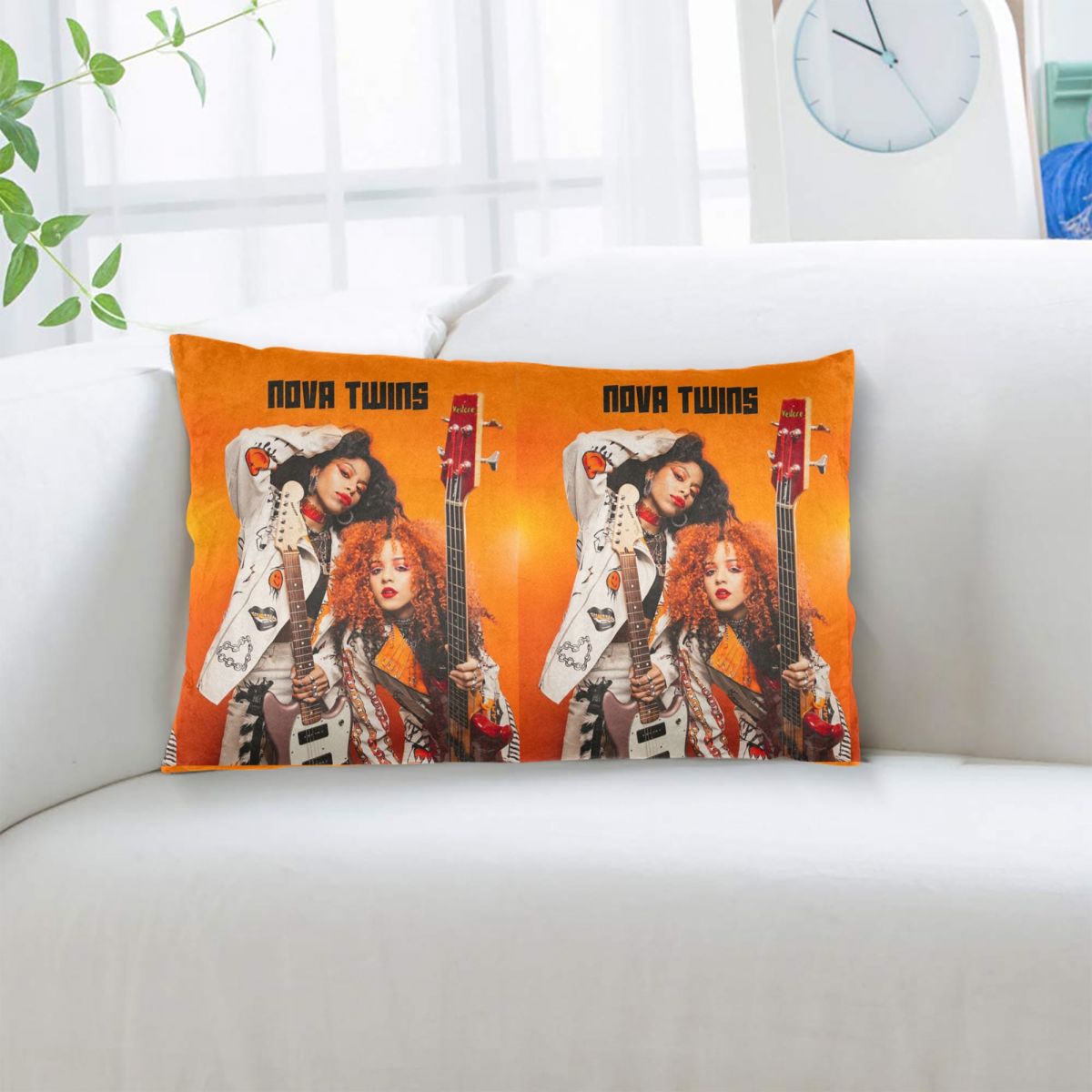 Nova Twins Rectangle Pillowcas - Nova Decor & Lighting Juletrelys 评论和价格