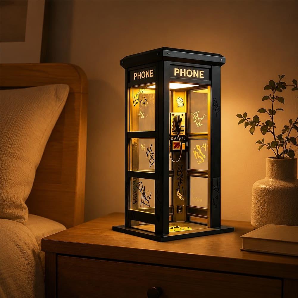 Vintage London Telephone Booth - Lighting Decor Home 评论和价格