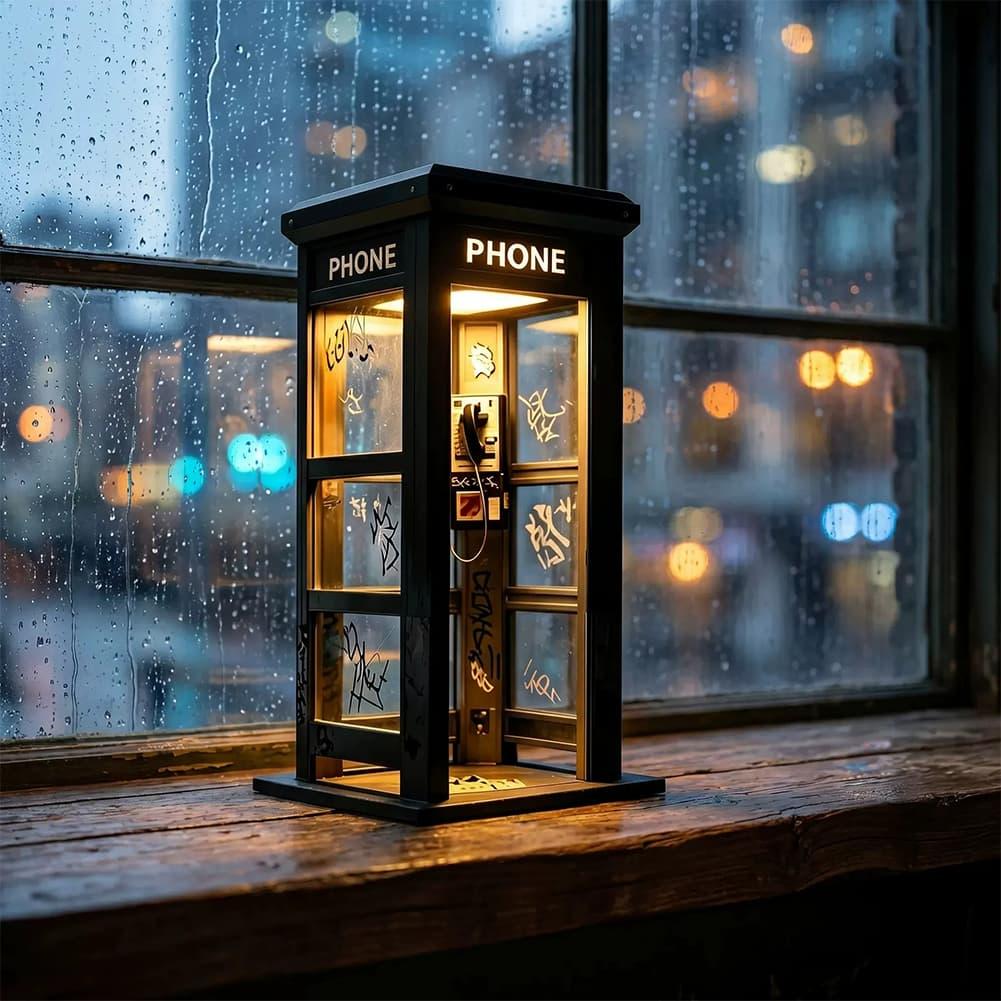 Vintage London Telephone Booth - Lighting Decor Home 评论和价格