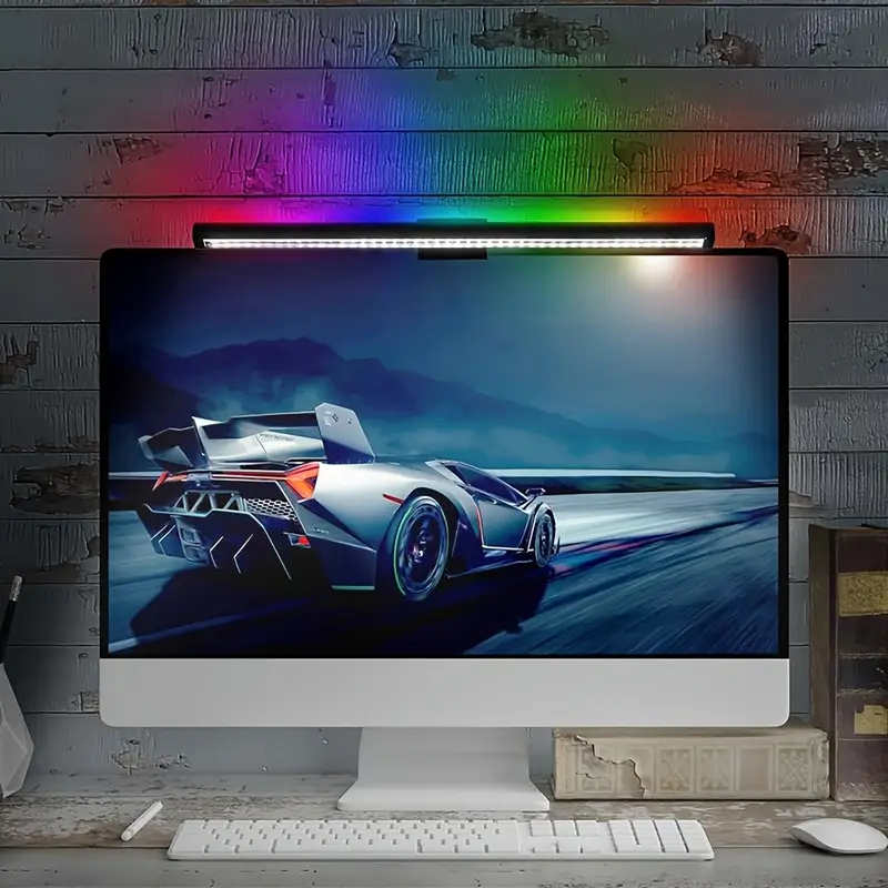 40CM RGB Atmosphere Table Lamp - Touch Dimmer Lamp 评论和价格