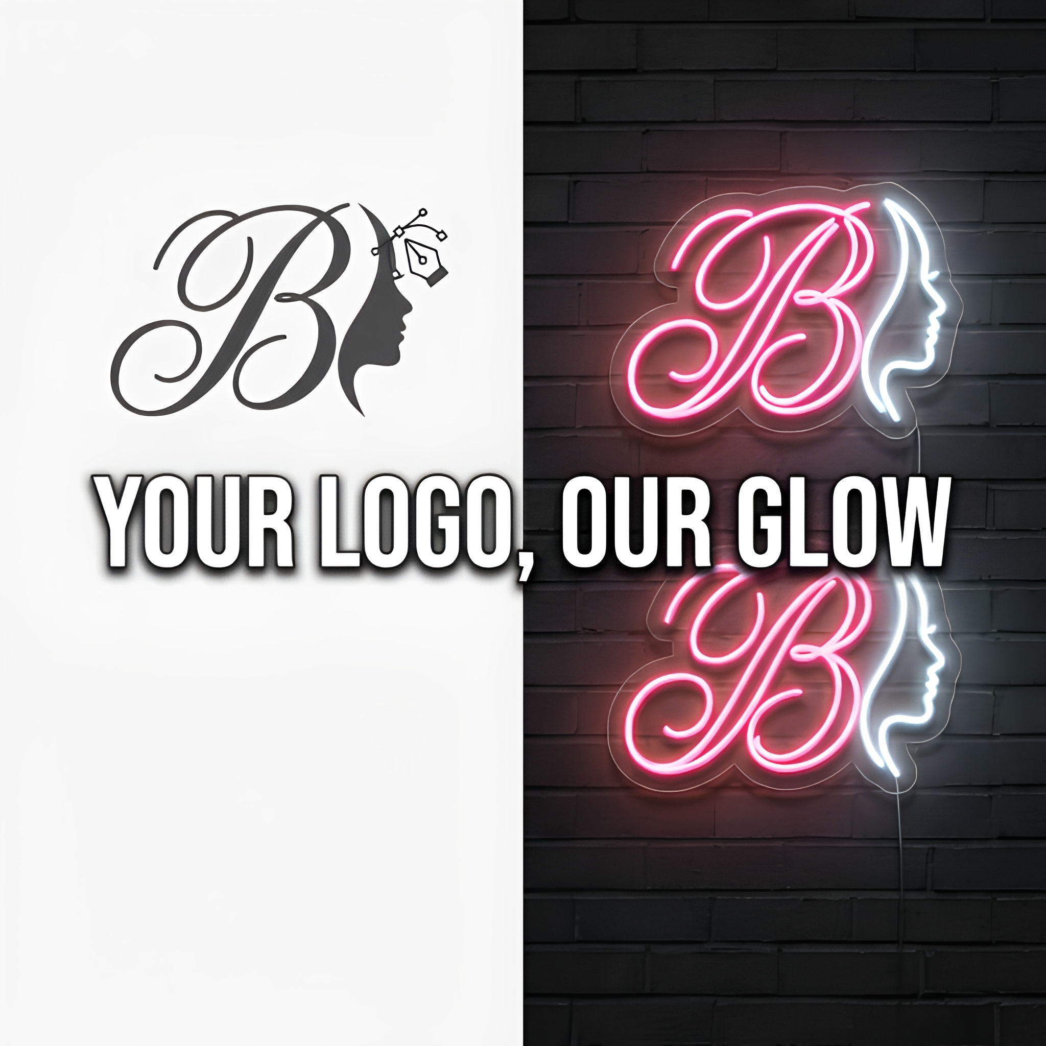 Custom Neon Sign Company Logo  - Lighting Decor Company 评论和价格