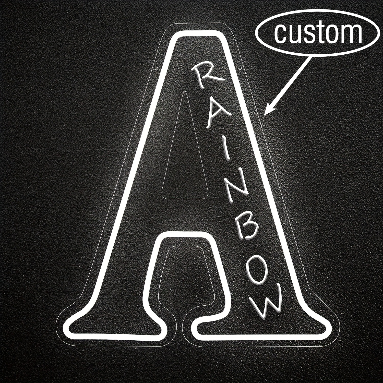 Custom 26 Letters 3D Embossed  - Neon Sign Custom Led 评论和价格