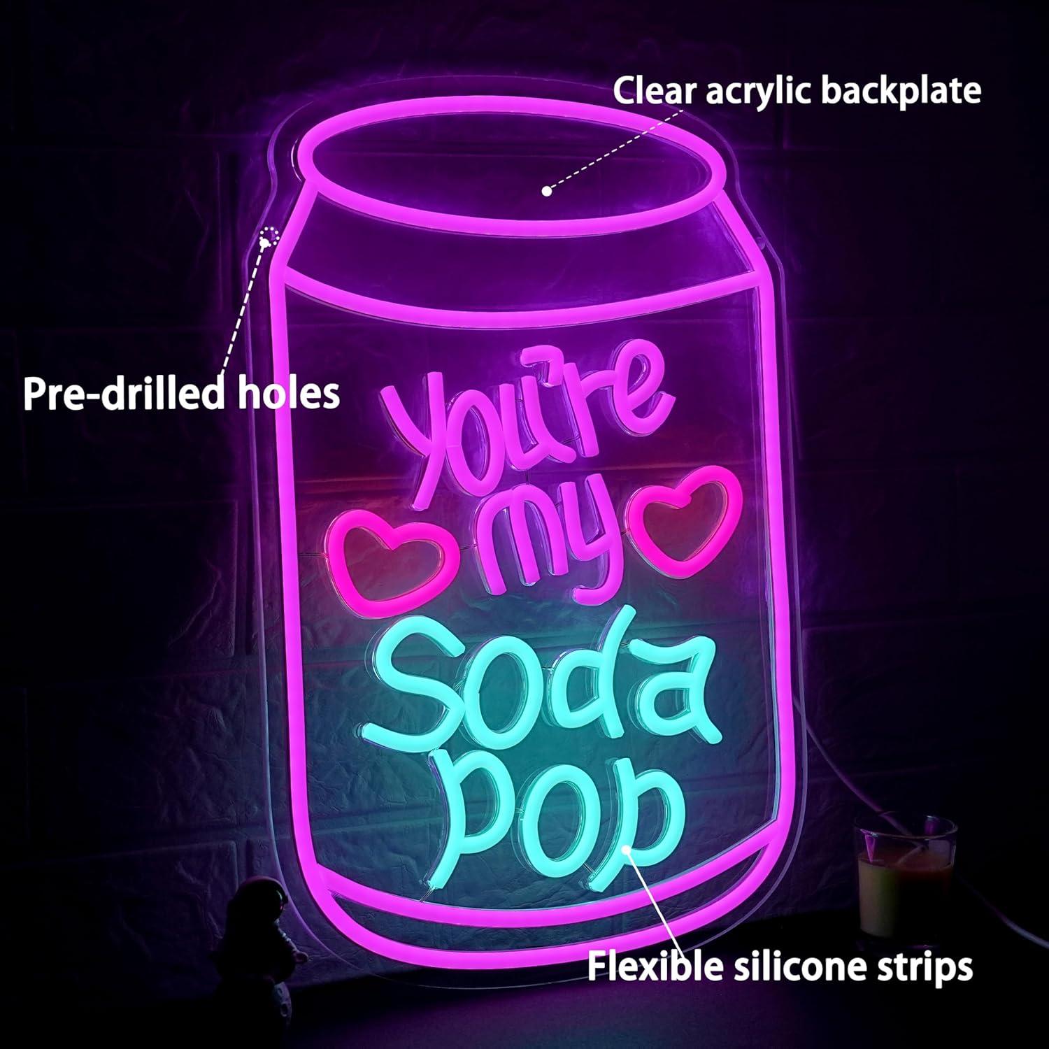 Romantic Neon Sign Dimmable LE - Lighting Decor For Home 评论和价格