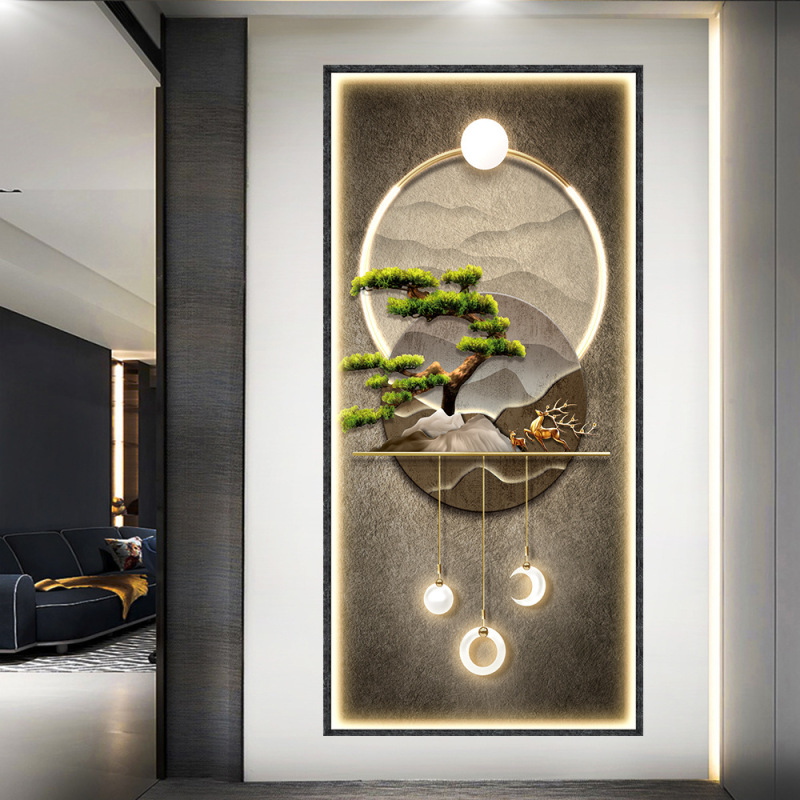 Light and shadow porch decorat - Home Decor Lighting Brands 评论和价格