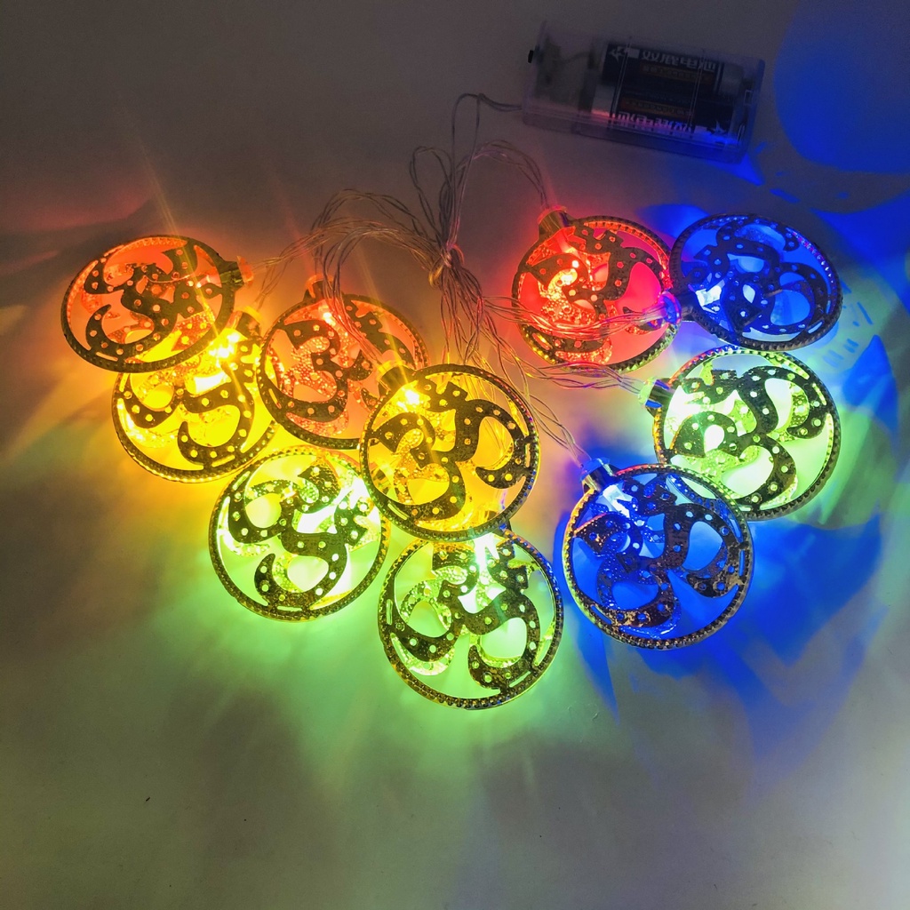 Diwali Light LED AUM OM Swasti - Lighting Decoration For Diwali 评论和价格