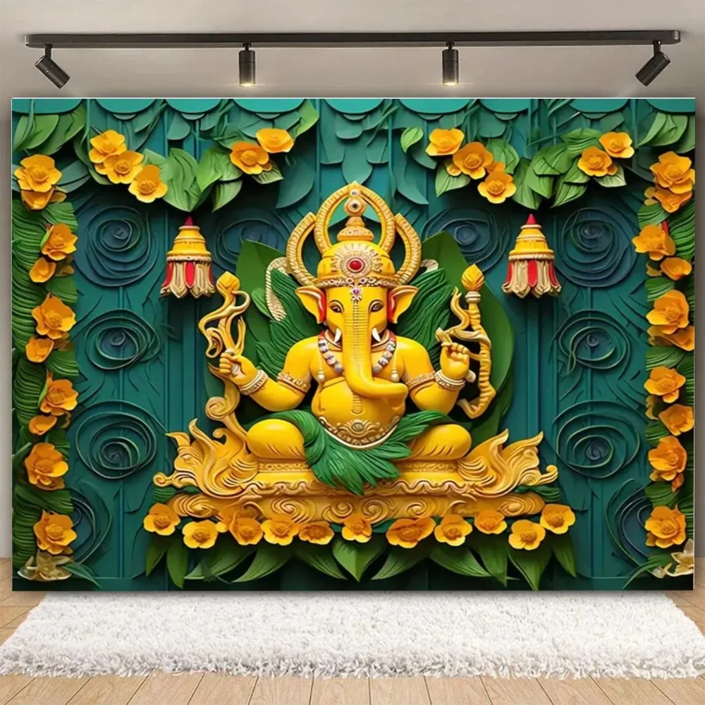 Happy Diwali Festival Backdrop - Lighting Decoration For Diwali 评论和价格